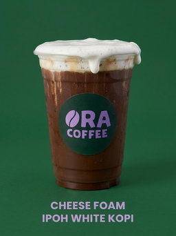 Cheese foam Ipoh white kopi