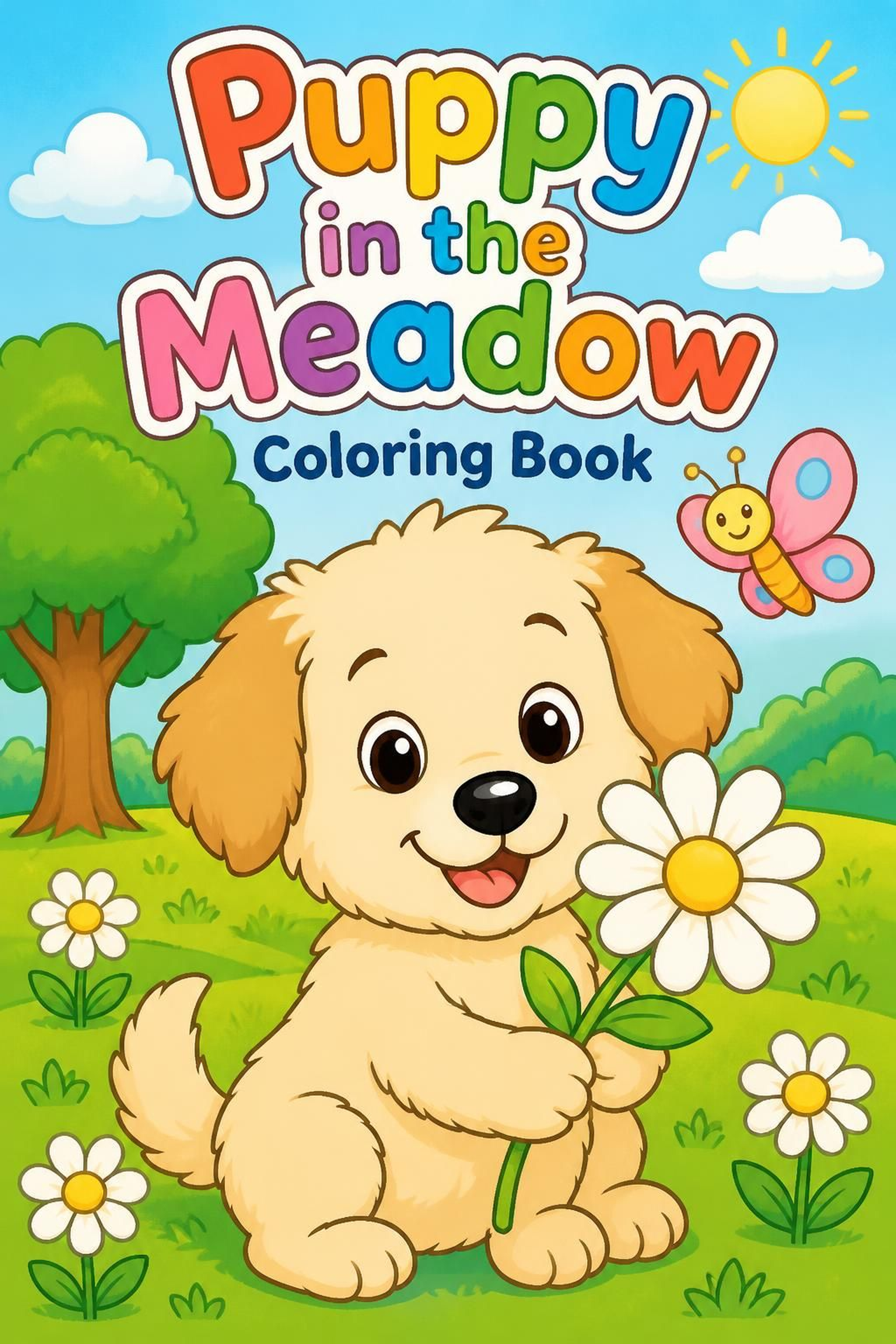 Puppy_in_the_Meadow_Coloring_Activity_Book