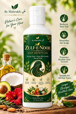 Zulf-e-Noor Hair Growth Oil by Mahrukh_  ش