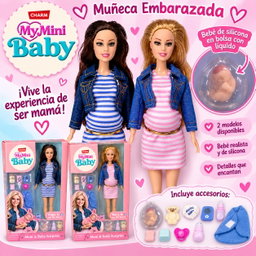 My Mini Baby - Muñeca Embarazada 