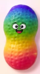 Squishy Avellana Bañada en Cera