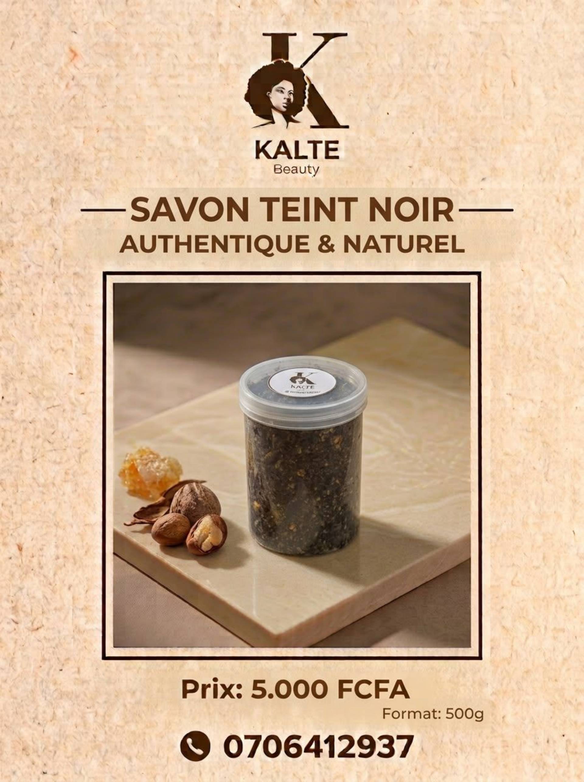 Savon teint noir 500g