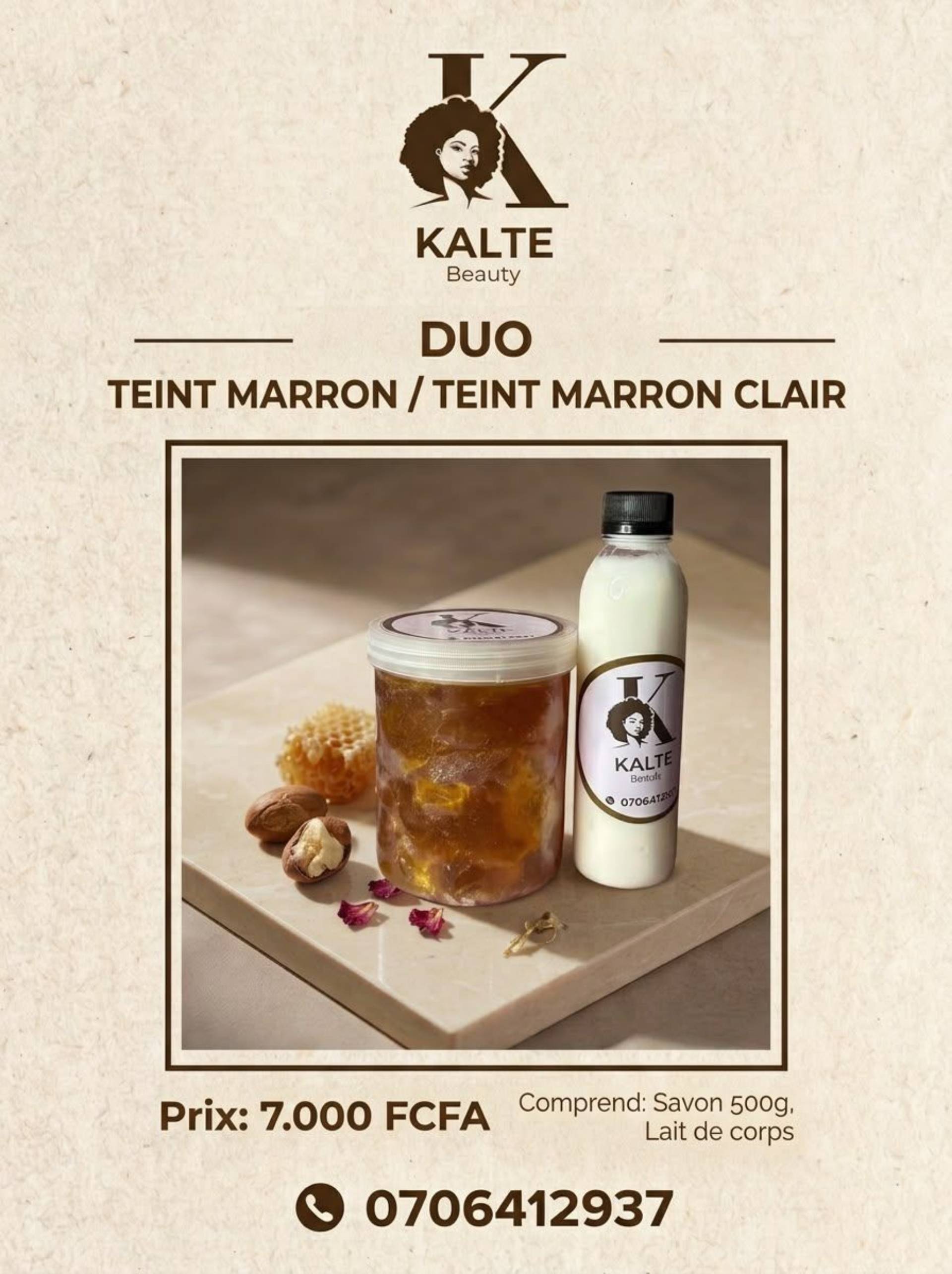 Duo marron clair