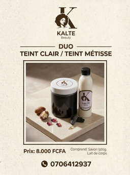 Duo teint clair