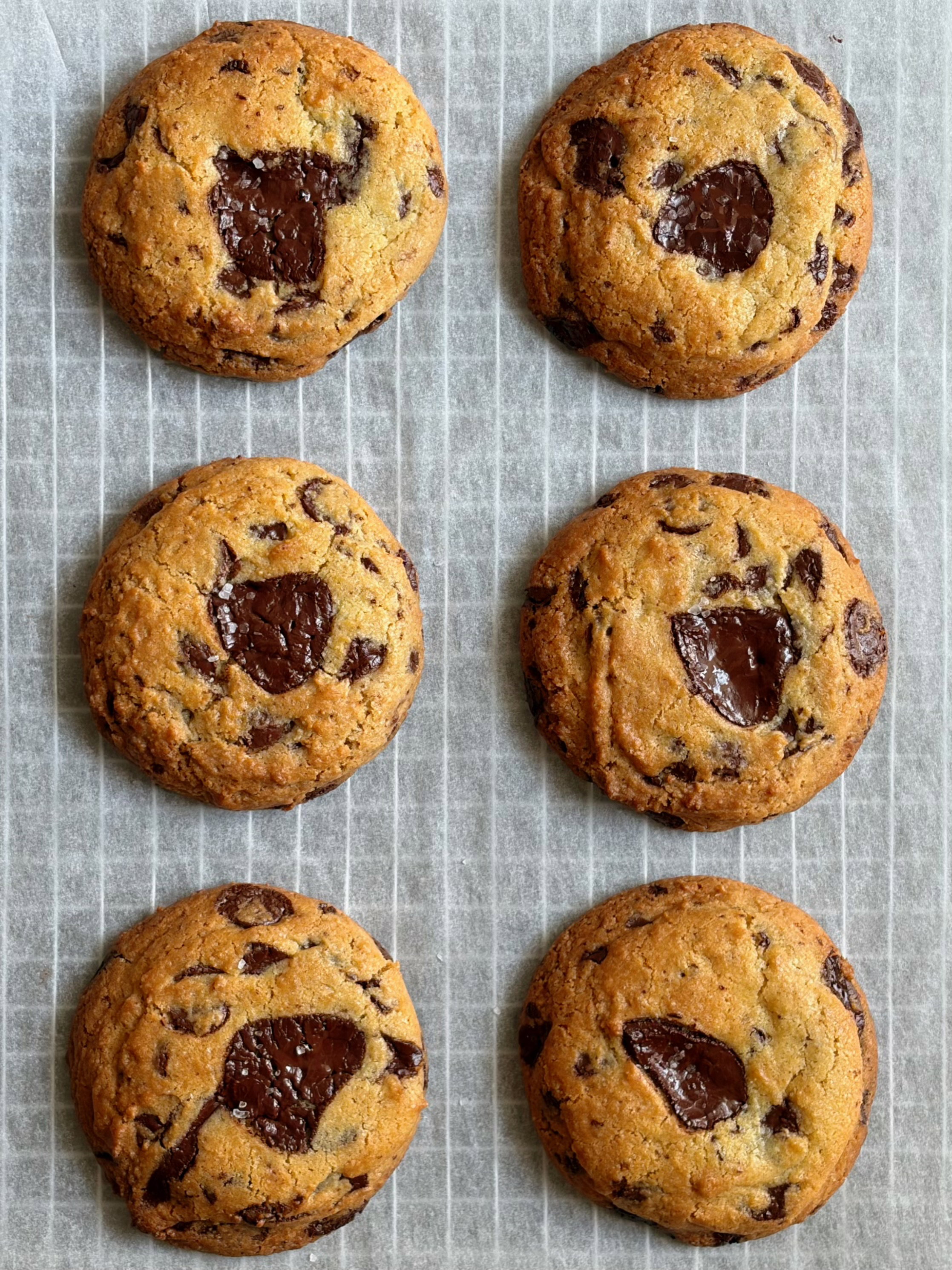Sea Salt Dark Chocolate Cookies